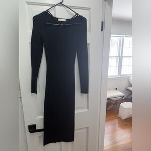 Idem Ditto Black Cut Out Sweater dress